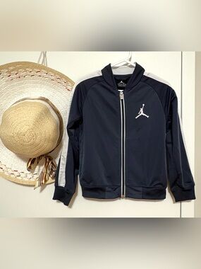 Jordan Kids Black & White Track Jacket